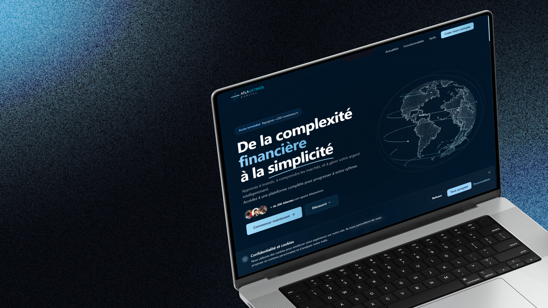 Atlametrics - Plateforme de formation finance