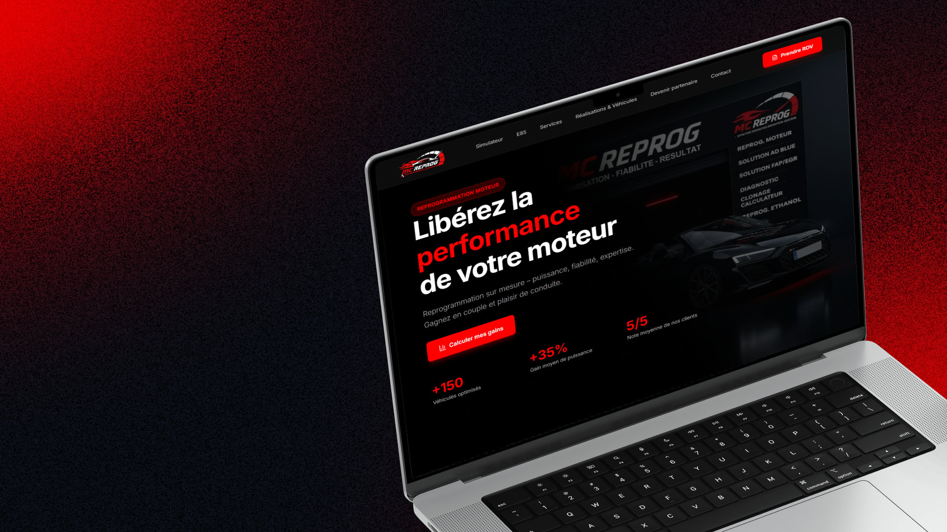 MC Reprog - Refonte du site